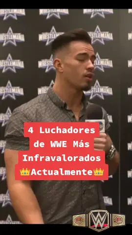 4 Luchadores Más Infravalorados Actualmente👑#wwefan #wweespañol #WWE 