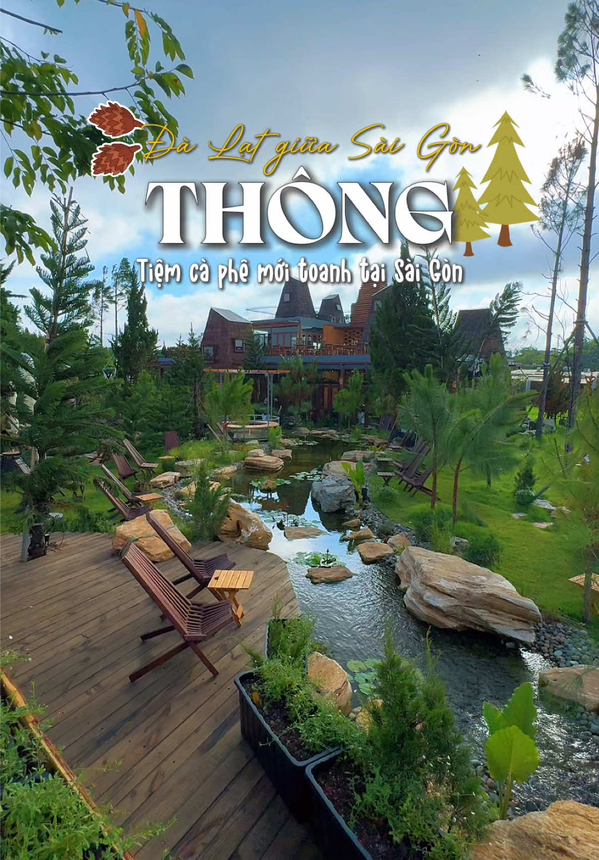 Tiệm cà phê vibe Đà Lạt mới toanh vừa xuất hiện tại Sài Gòn #saigondidauta #reviewcafe #diadiemsongao #thongsaigon #xuhuong 