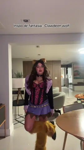 Feita por mimmm #monsterhigh #clawdeenwolf #costume #fantasia 