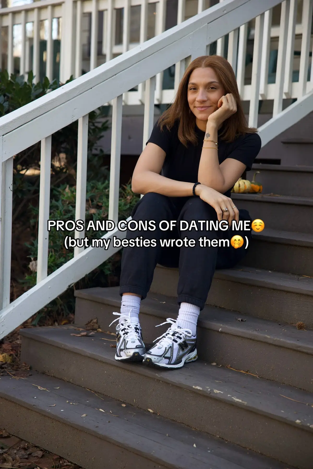 Courtesy of @Kate The Travel Agent & @itsericka 🤣🤭 #prosandconsofdatingme #dating #trend #besties 