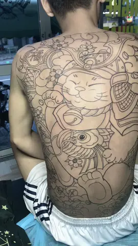 khung mèo thần tài cho em trai 