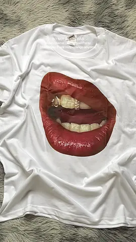 BIG MOUTH TSHIRT 🫦 | visit my tiktok shop for more products💨 #clothing #tshirt #outfit #recommendations #affiliatemarketing 