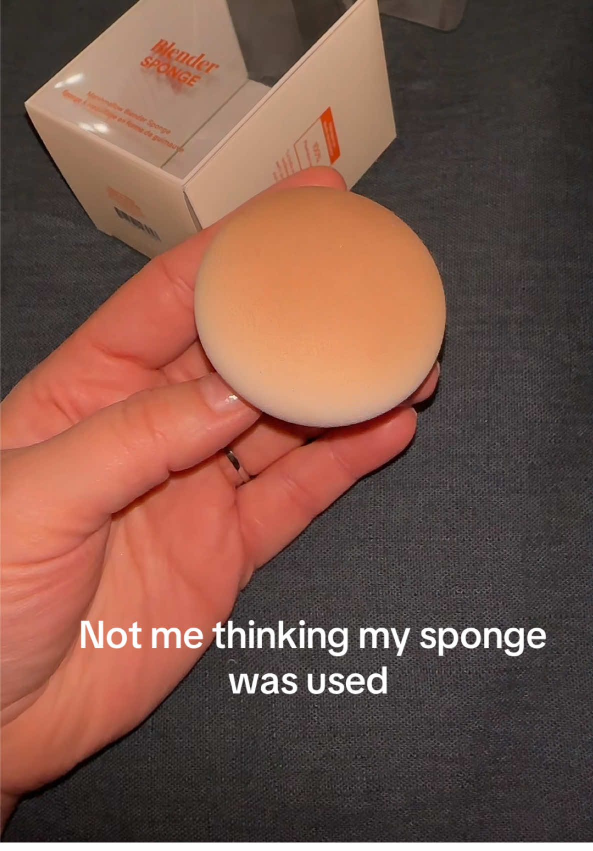 Don’t look at my nails  #ulta #beautyblender #makeup #rhode #beauty 