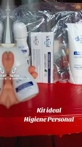 Kit de aseo personal 10$ #cuidadopersonal #productosideal #entregaspersonales #idealcaracas 