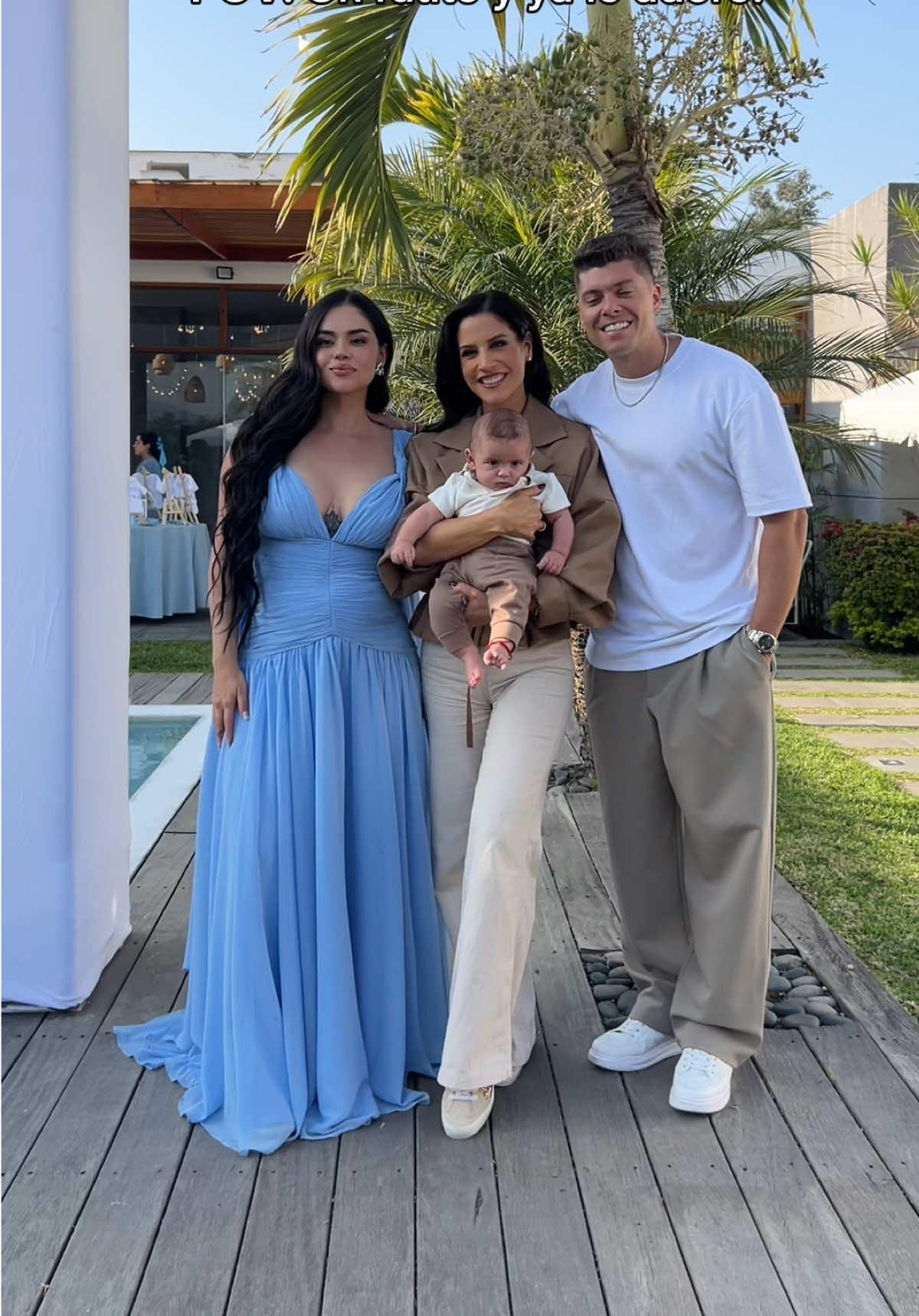 Es que es HERMOSO Lucca Baladan Segura ❤️❤️❤️❤️ ¡Amamos conocerte hoy! 🥰 @Ignacio Baladan @LA_SEGURA 