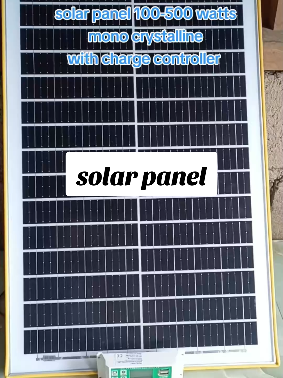 solar panel #solarpower #powerstation #brownout #trending #viral 