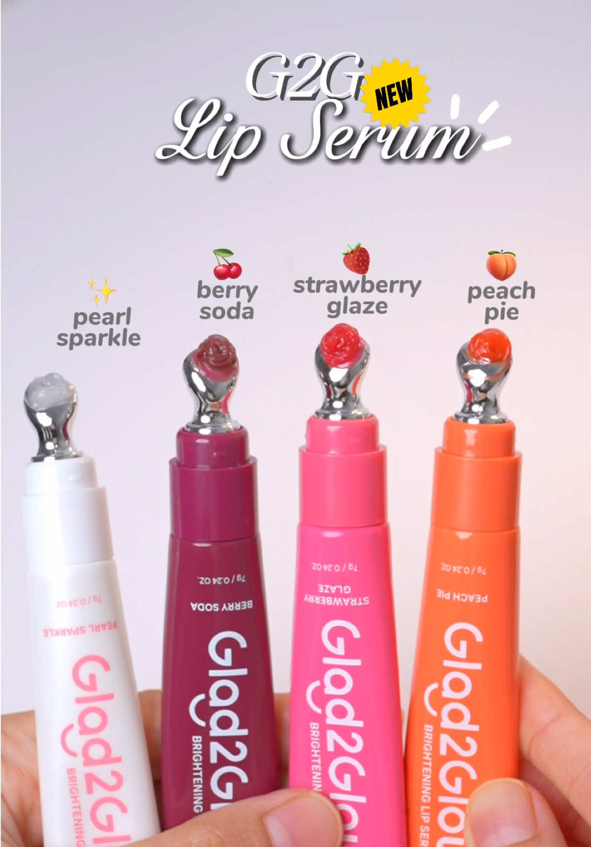 Why settle for one, when you can have four? 💕 Glad2Glow Lip Serum now in 4 gorgeous shades 🎀🌟 #g2g #gladtoglowmalaysia #glad2glow #skincareMalaysia #fyp 