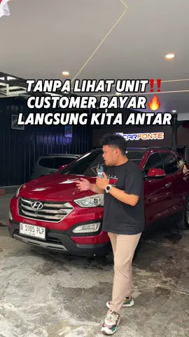 Customer online luar kota tanpa lihat unit langsung bayar😍🔥 #hyundai #hyundaisantafe #santafe #carfonteotomotif 