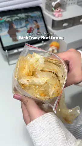 bánh tráng phơi sương #banhtrangphoisuong #banhtrang #fyp #unboxing #zieunbox 