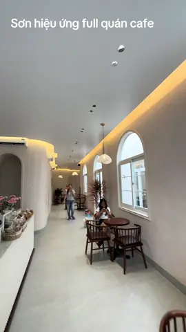 Sơn hiệu ứng full quán cafe#giadamanhdang #trangtrinhadep #xuhuongtiktok #viral #xuhuong 