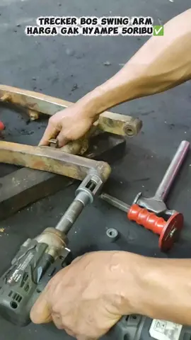 Trecker Buka Dan Pasang Bosh Swing/Prime Arm Bisa Untuk Motor Matic&Motor Bebek, Memiliki Ulir Kasar Berbahan Baja Tentunya kuat 👍 #TreckerSwingArm#AlatMekanik 