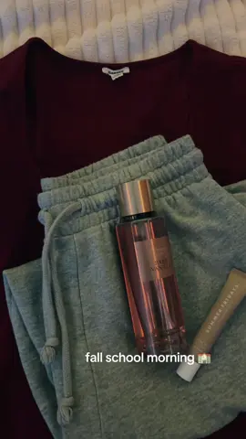fall school morning #fall #school #fyp #viral #cute 