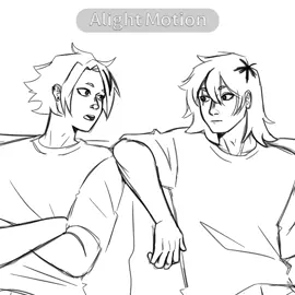 un silencio vale más q mil palabras (una boludez q tenía ganas de hacer JAHSKSH) #mha #denkikaminari #eijiroukirishima #mhafanart #bnha 