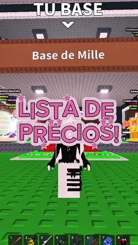 Lista de precios de algunos de nuestros Brainrots más baratos, somos de Colombia, adquiere el tuyo sin miedo porque somos tu tienda confiable🥰 #brainrot #robaunbrairont #stealabrainot #tralaleritos #fyppppppppppppppppppppppp 