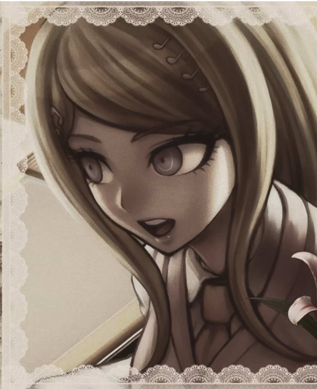 deserved to be the protag😞🤍 #danganronpa #danganronpav3kilingharmony #kaedeakamatsu #kaedeakamatsuedit #danganronpaedit 
