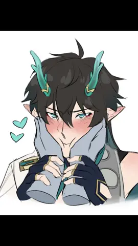 Happy 2nd Anniversary my beloved little dragon!! 🐉 🌙💙🩵 Ahh I didn’t manage to post it on time!! But still, here’s to hoping we’ll get to continue our journey beside him!! #danheng #HonkaiStarRail #hsr #fy