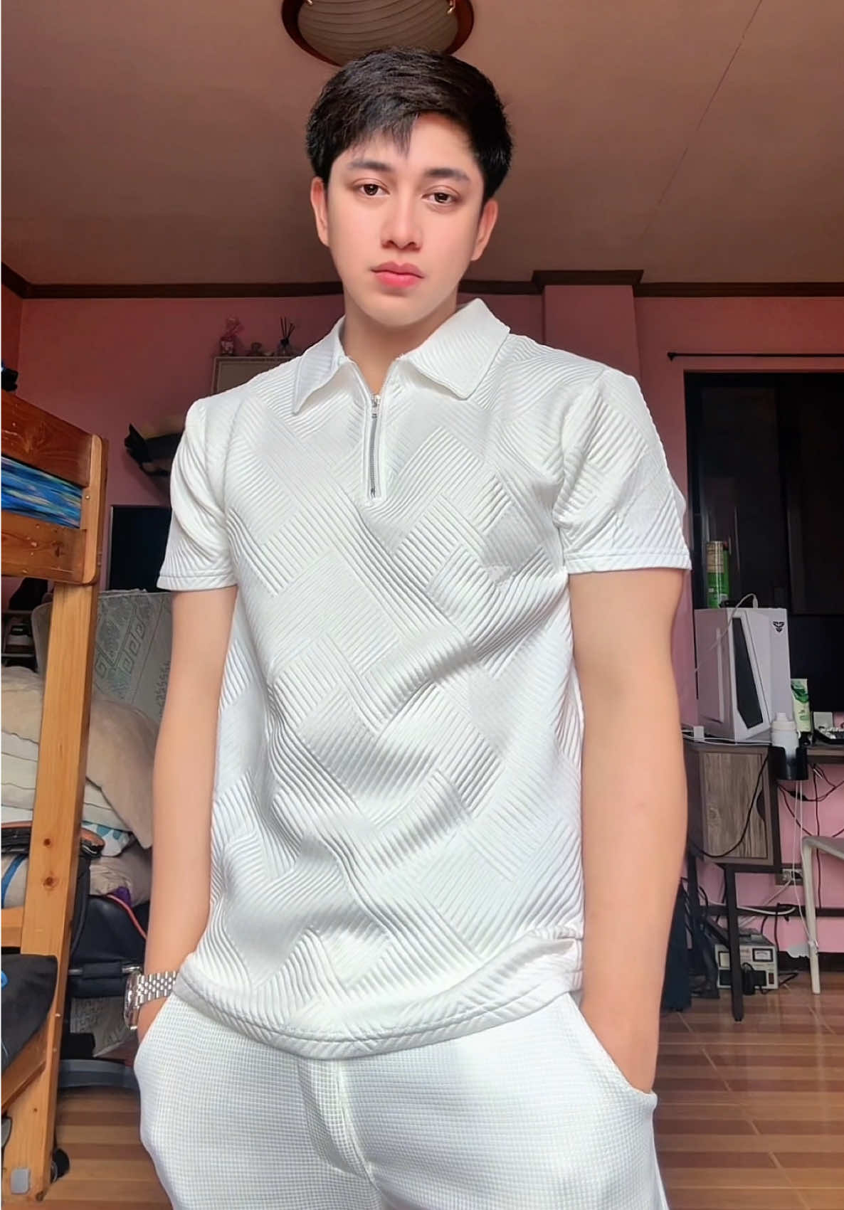 Textured Polo from Kinwoo #texturedpolo #poloshirt #polo #poloformen #shirt 