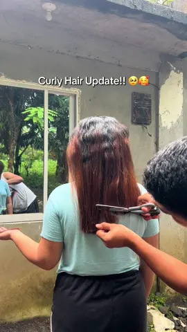 Curly Hair Update! 🥰🥹 #curlyhair #curls #curly #kinky 