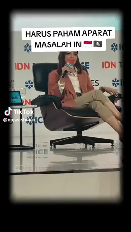 Agar tidak terjadi kesewenangan aparat.  #demo_2025 #tiktokvidio  #Najwasihab #demodpr