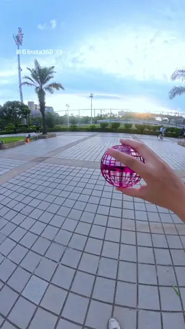 The Only Flying Orb with a 360° Light Show and Perfect Return #fyp #foryou #flying #toys