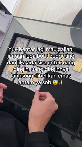 Gasskeun sob, alihkan aset kekayaan kalian ke emas antam ya 😇✨ Nabung Beli Emas? atau Mau Jual Emas? Konsultasikan saja ke Shafa Gold Wa➡️081-8041-60-100 #fyp #emas #gajian #beliemas #shafagold 