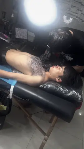 Khung full ngực cho e zai... #xăm_hình_nghệ_thuật #nhơntrach_đồngnai 