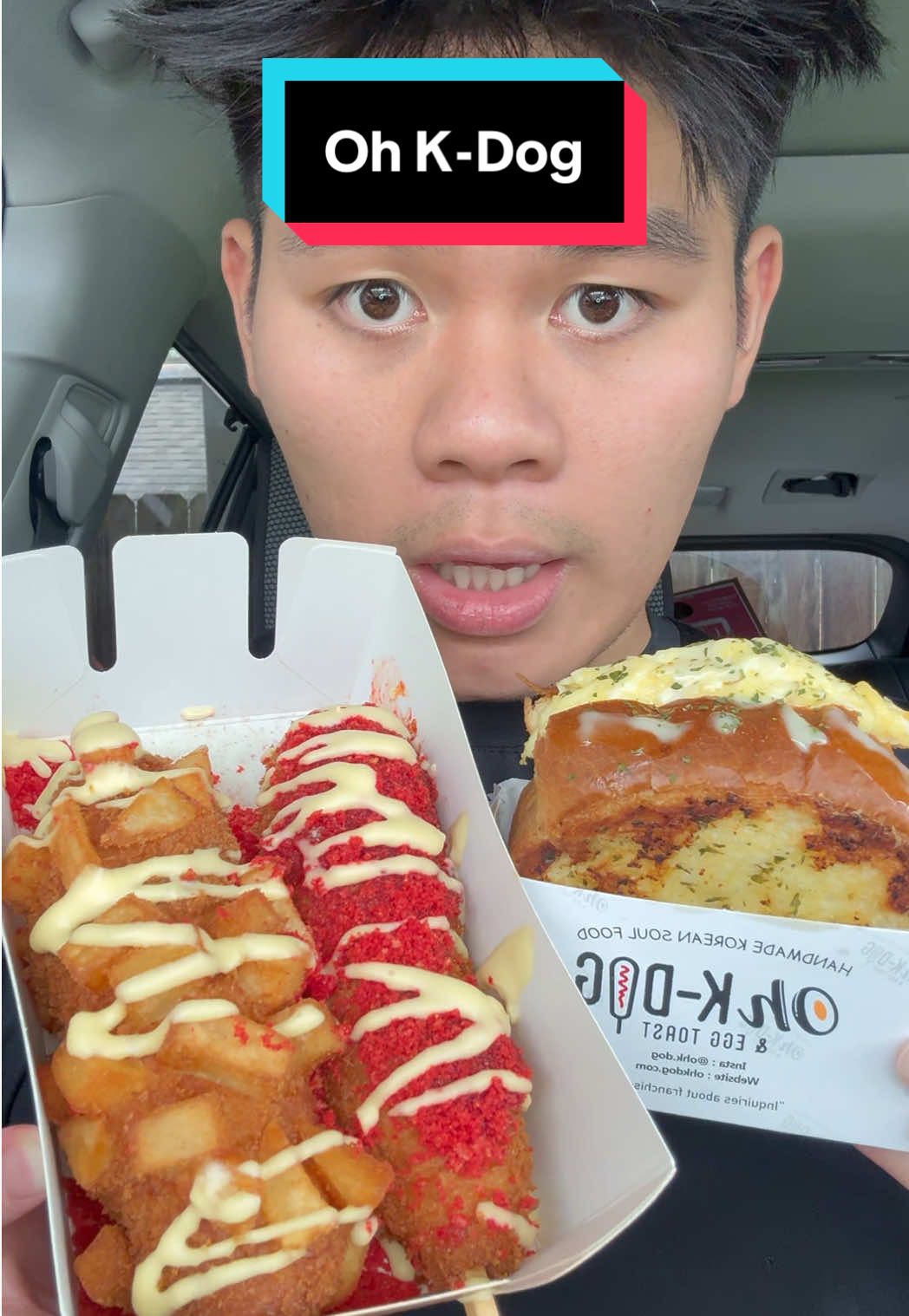 Oh k-dog got some of the best lookin food  #ohkdog #mukbang #usa #viral #fypシ 