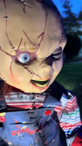 Who else has their Halloween up?!?! #halloween #chucky #augtober #Summer #october 
