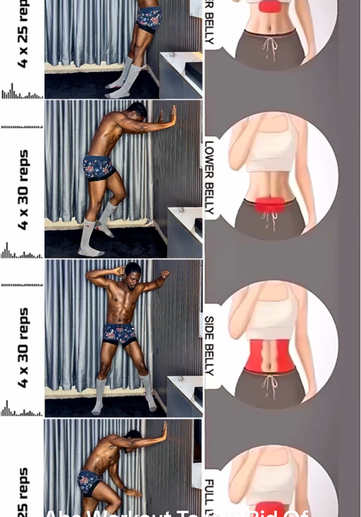 Abs Workout To Get Rid Of Belly Fat For Beginners #absworkout #losebellyfat #beginnerworkout #foryou 