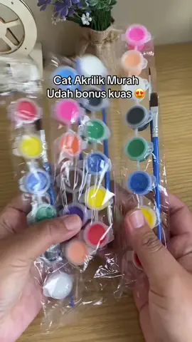 Cat buat anak berkreasi #catakrilik #catakrilikmurah #catakrilikset 