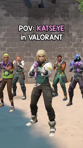 POV: @KATSEYE in @VALORANT  #fyp #gaming #kpop #Valorant #clips 