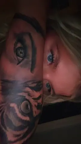 New new new ✍🏼  on MY arm : ) #eyes #tattoo #ink #haunted #fyp 