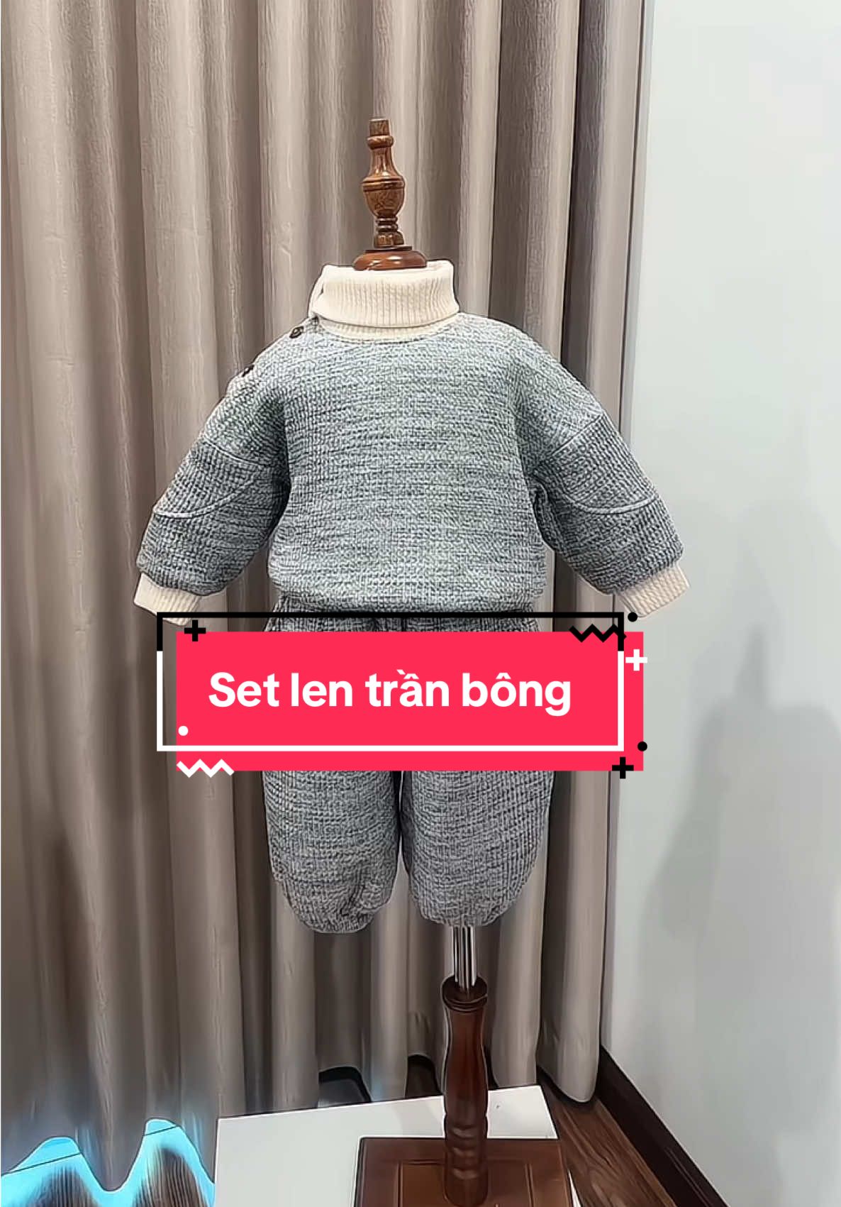 Set len Trần bông siu đẹp cho bé 😍 #Nhug #xuhuongtiktok #setbetraihanquoc #fyb 