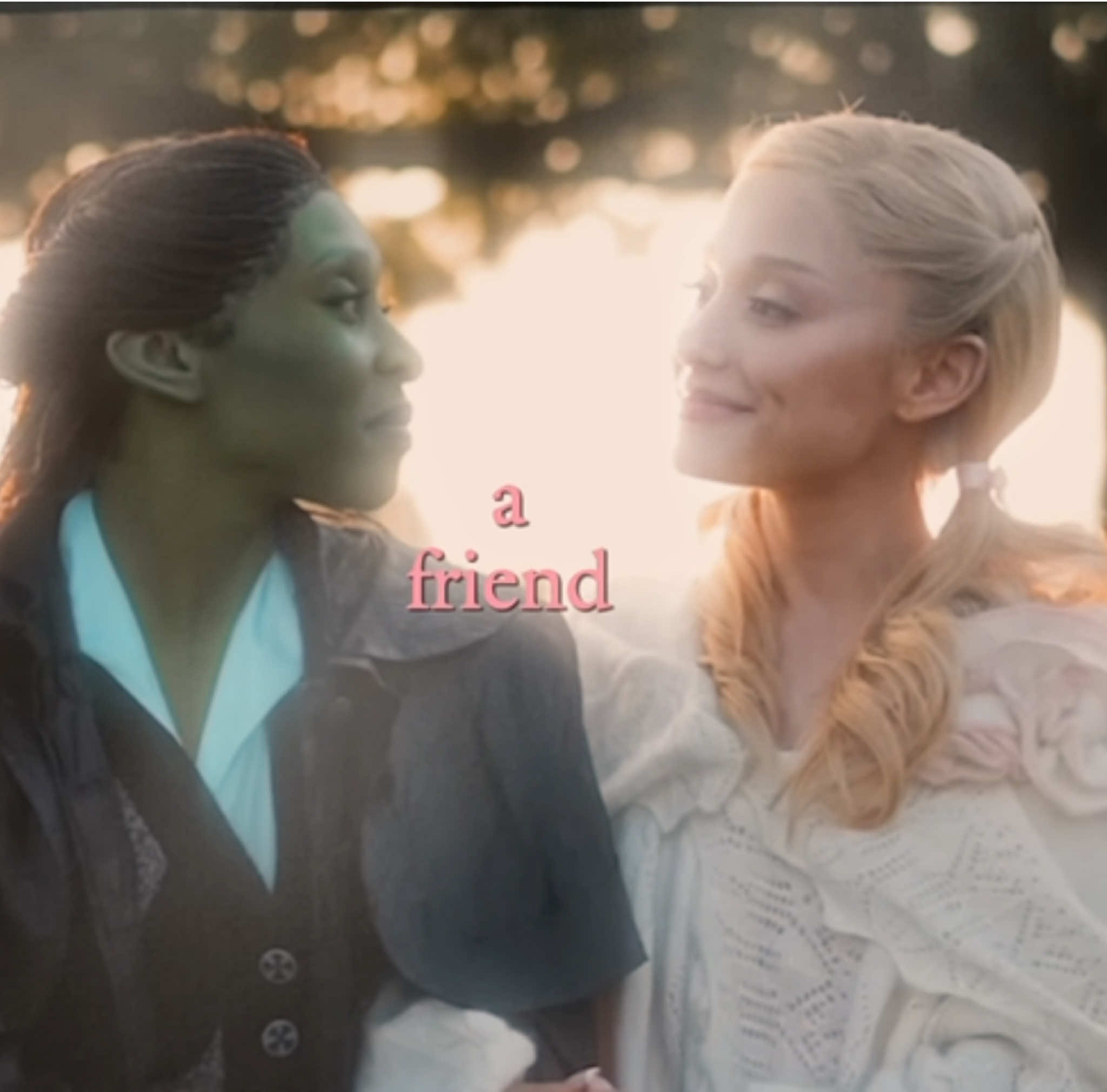 #gelphie #glinda just a friend  #wicked #wickedforgood #lorde 