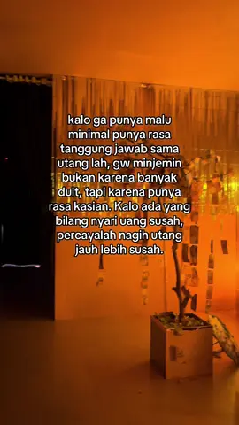 gaya elit bayar utang sulit haha#fypシ゚ #katakatasindiran #tukangngutangnggkmaubayar #bajingan 