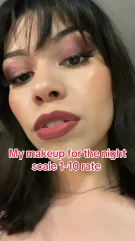 #makeupforthenight #makeuplook #howdidido #ratemylook 