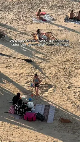 They’re so oppressed!! #israel #telaviv #fyp #apartheidisrael #peace 