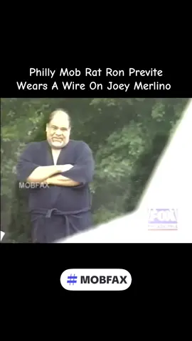 #Philly Mob Informant Ron Previtte Wears A Wire On Skinny #JoeyMerlino  #MOBFAX #Mafia #Mobster 