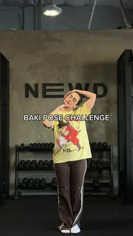 BAKI POSE CHALLENGE 💫🫶 How many of these would you try?? #calisthenics #calisthenicstraining #baki #bakipose #animepose 