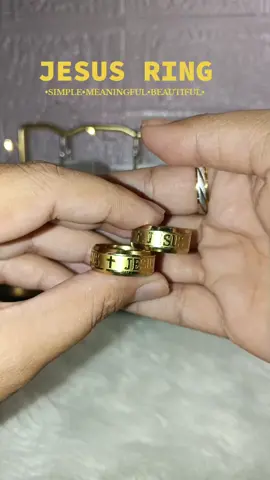 JESUS RING ✨👌🏾 #jesusring  #ringjewelry  #ringnontarnish  #inspirational 