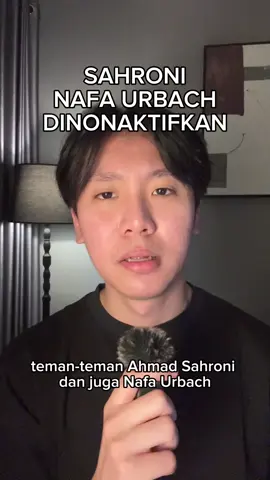 SAHRONI NAFA URBACH DINONAKTIFKAN