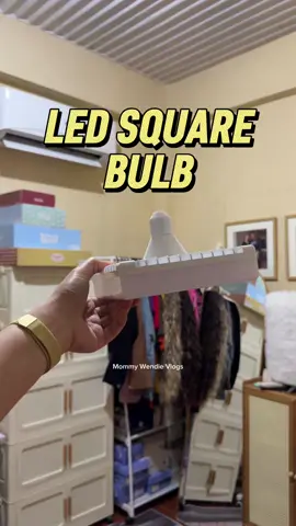 Sobrang liwanag at napakamura lang pala ng ganitong bulb! #mommywendievlogs #ledbulb #squarebulb 