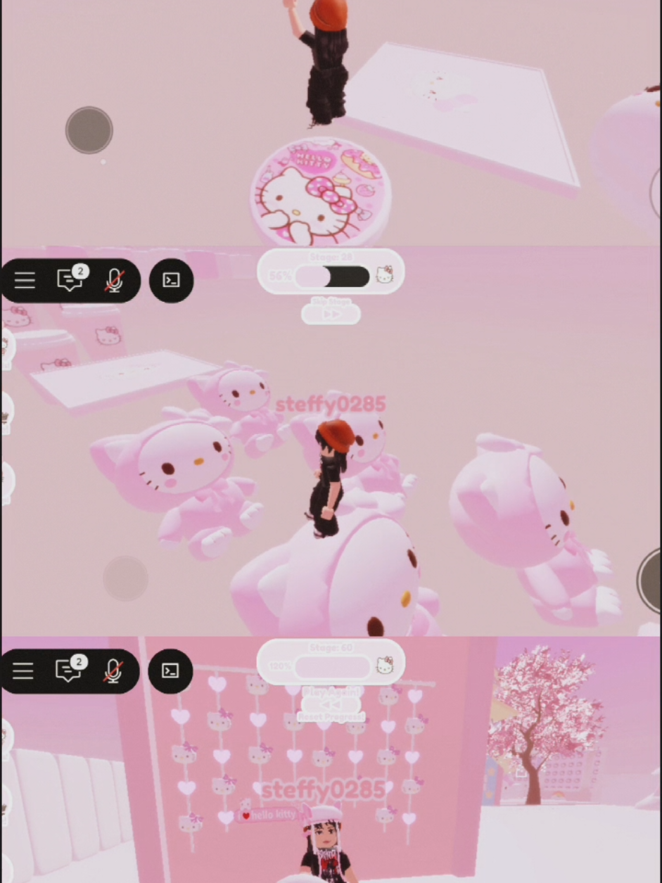👉😍hello Kitty obby #Roblox #Roblox2025 #RobloxGame #RobloxUpdate 