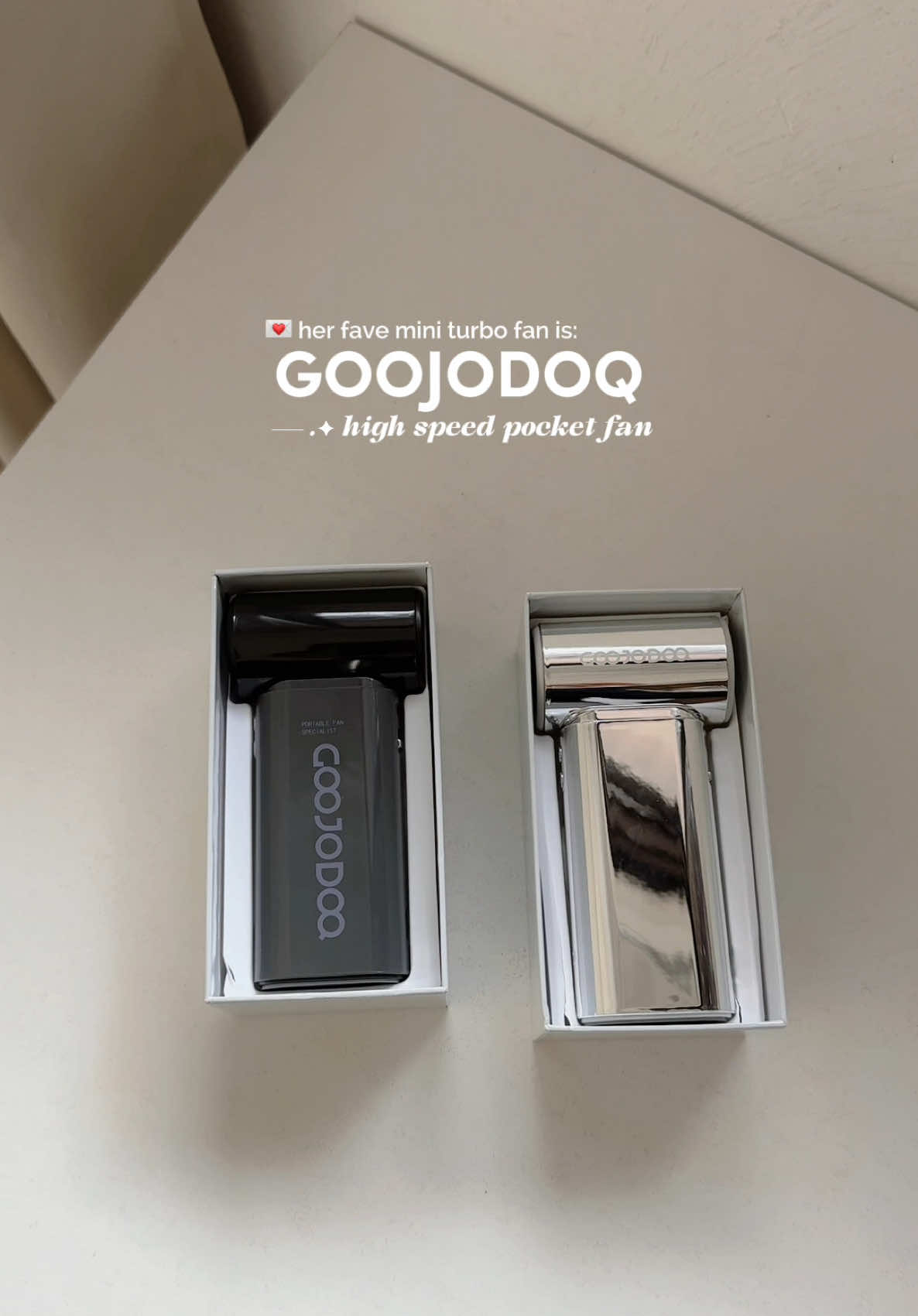 My go-to turbo fan — this Goojodoq mini and pocket high speed fan! 🌬️🎐🍃 #goojodoqturbofan #minifan #turbofan #goojodoqminifan #fyp 