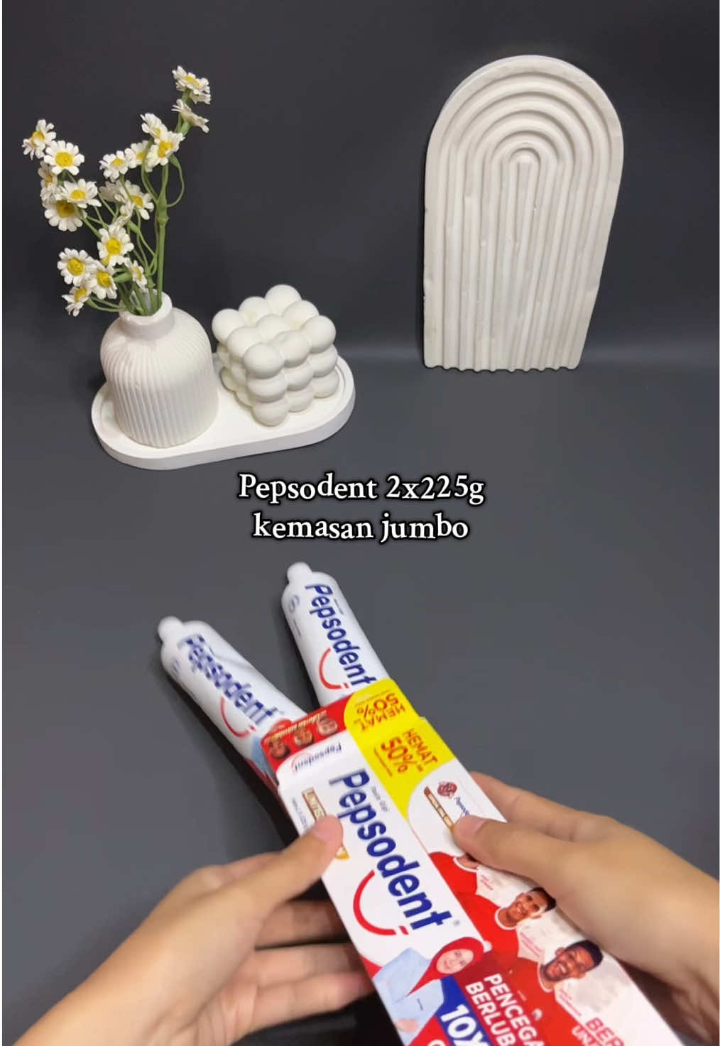 Pasta gigi Pepsodent 2x225g kemasan jumbo✨ #pepsodent #pastagigi