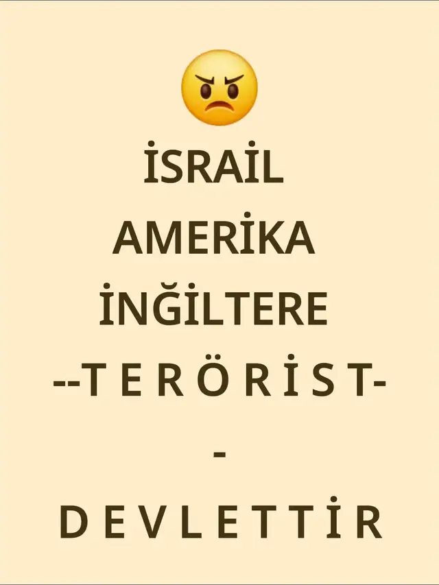 Zalimler için yaşasın cehennem...
