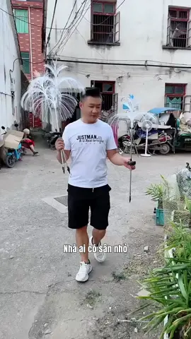 Đèn sứa năng lượng Mặt Trời #lakaafish #dentrangtri 