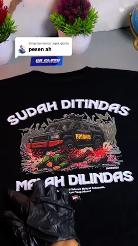 Membalas @agus giarto Kaos pengingat tragedi kelam