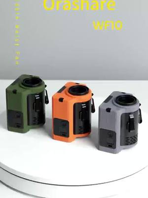 Stay Cool Anywhere,Orashare WF10 Mini Fan + Power Bank + SOS Light!