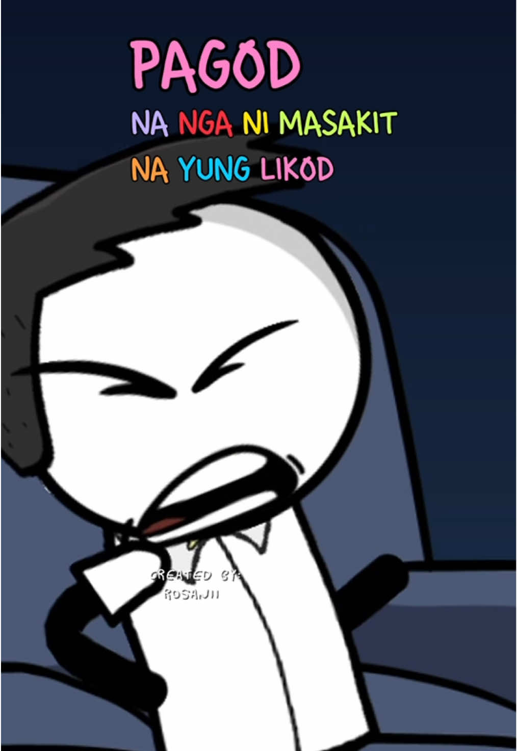 pov: yung palaging masakit katawan mo #fyp #pinoyanimation #pinoymemes #animationmeme #comedy